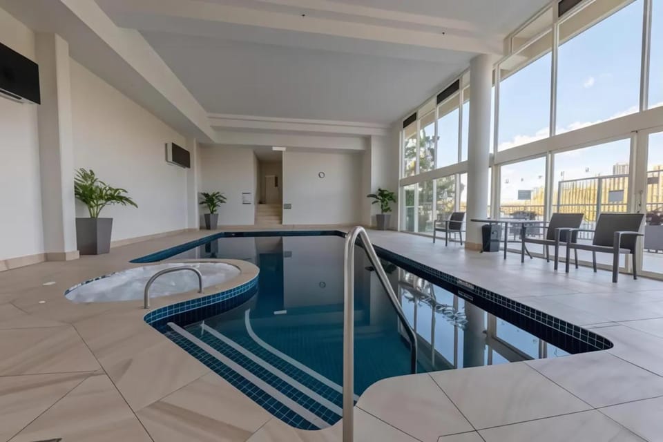 Pool view, Swimming pool, sunbed