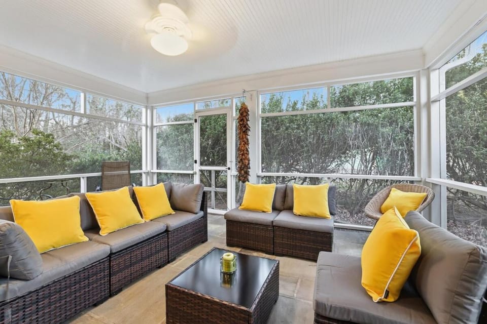 Patio, Living room, Seating area
