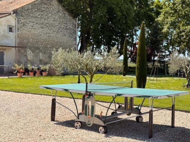 Day, Garden, Table tennis, Garden view