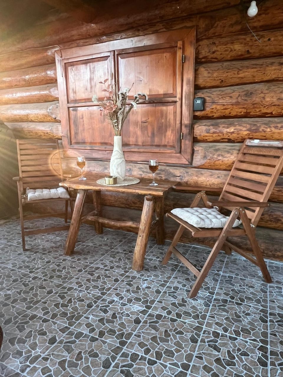 Patio, Day, Seating area