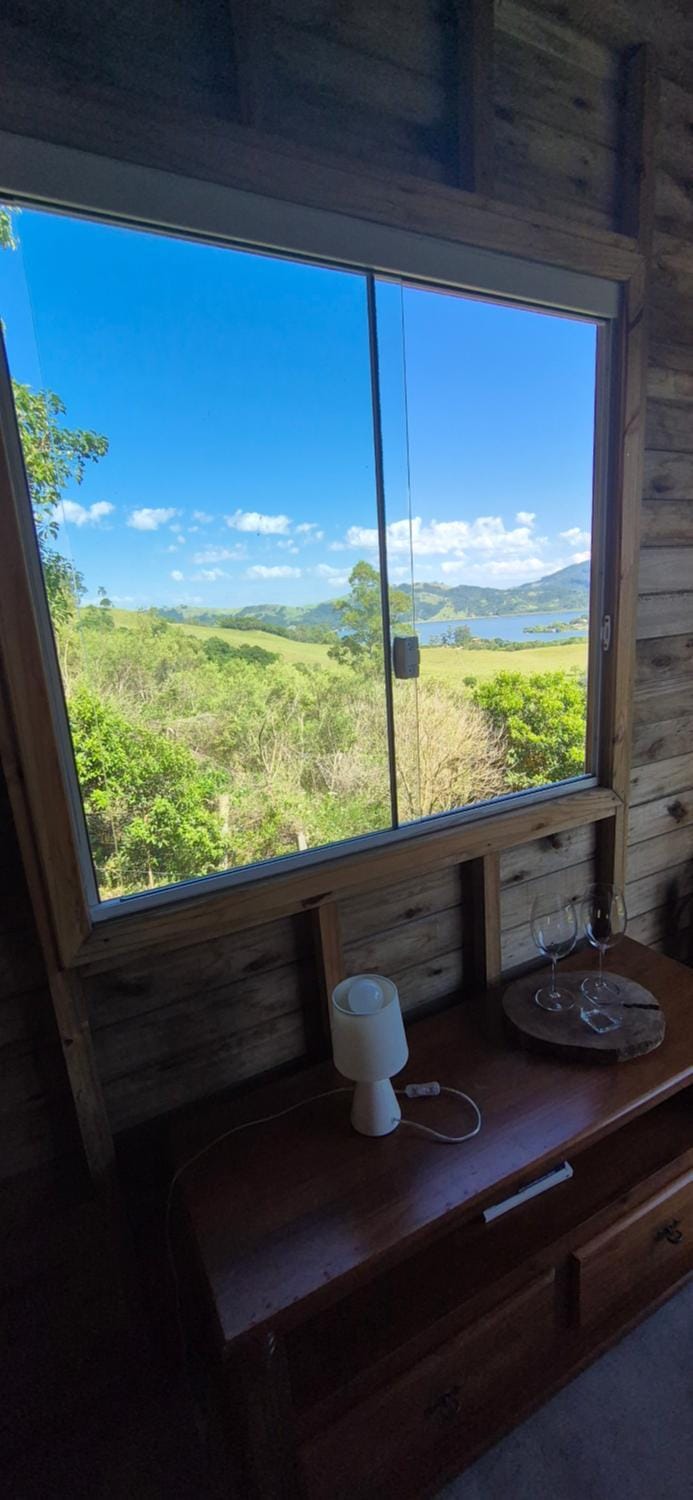Cabana com vista pra lagoa House in State of Santa Catarina