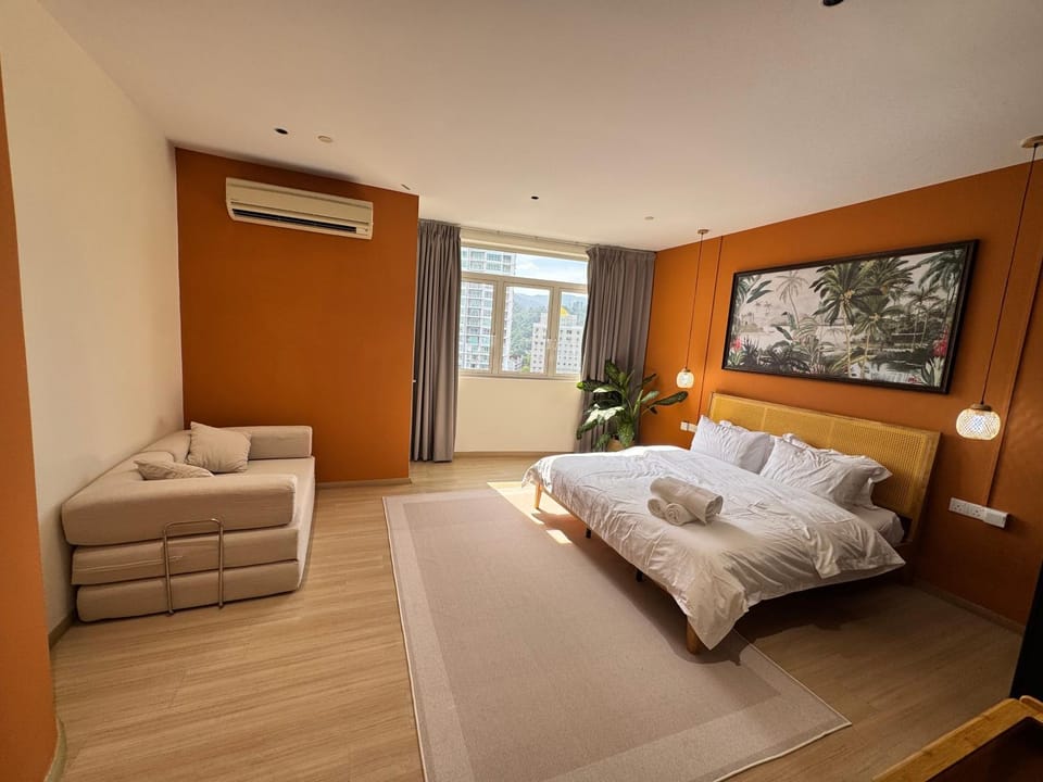 Penang Stay 2-6px Convenient Free parking Apartment in Tanjung Bungah