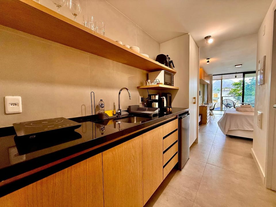 Studio Leblon - Vista Cristo, novo, piscina e gym Apartment in Rio de Janeiro