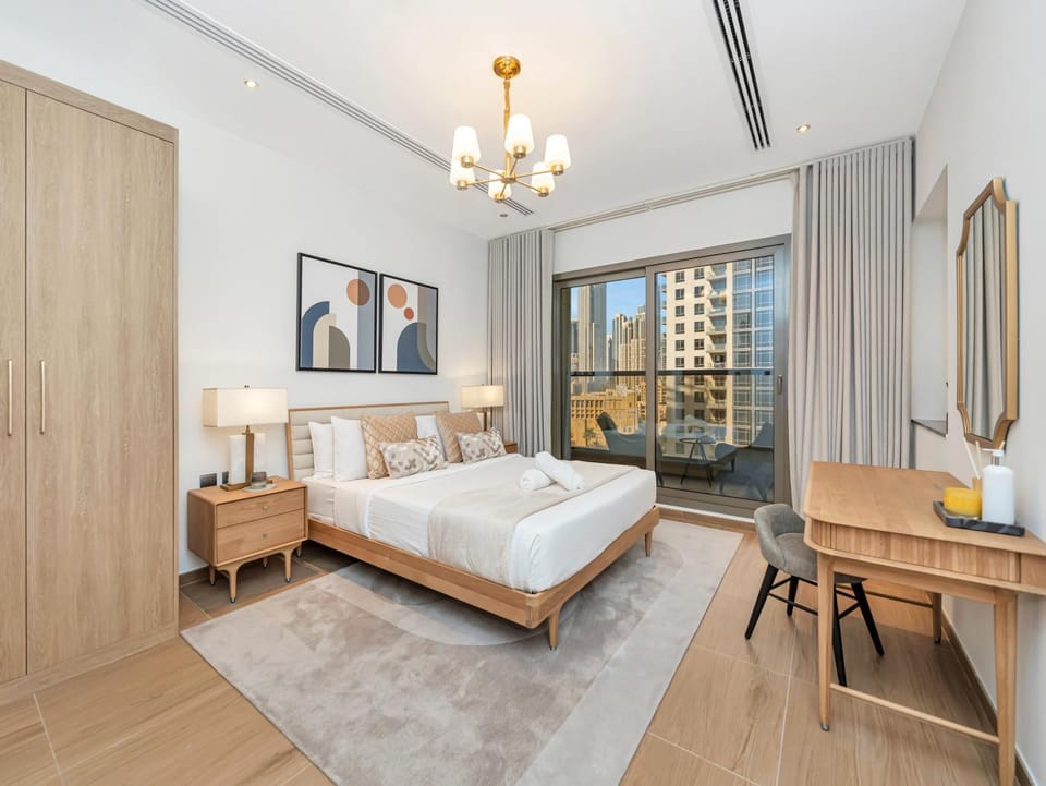 Bed, View (from property/room), Balcony/Terrace, Seating area, Bedroom, hair dresser, wardrobe