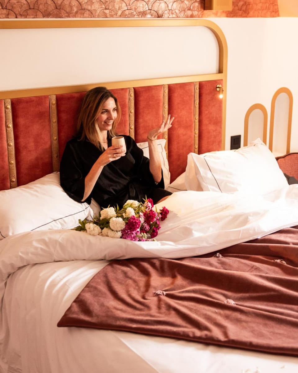 Bed, People, Bedroom
