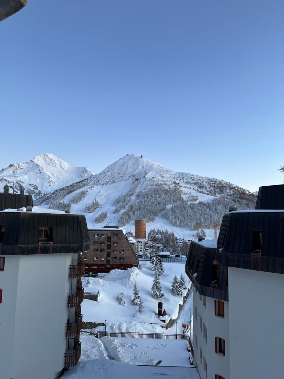 Natural landscape, Winter, Mountain view