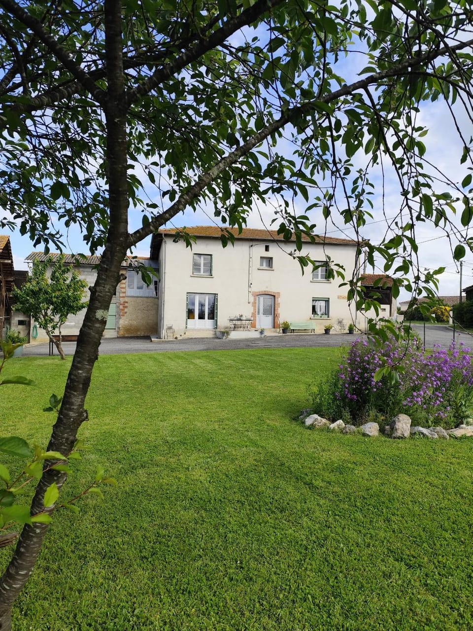 Property building, Spring, Day, Natural landscape, Garden, Garden view