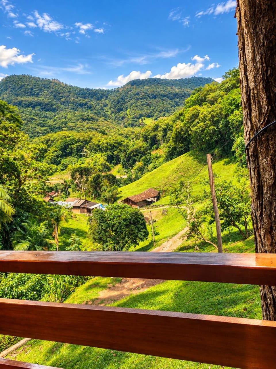 Day, Natural landscape, Mountain view