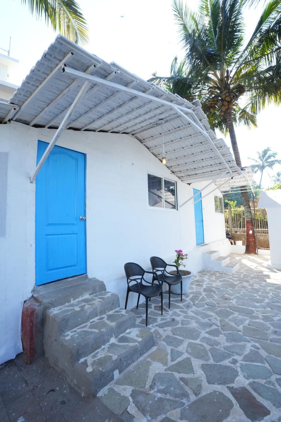 Property building, Patio