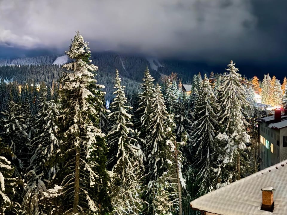 Nearby landmark, Natural landscape, Winter, Balcony/Terrace, Hiking, City view, Landmark view, Mountain view, Street view, Quiet street view