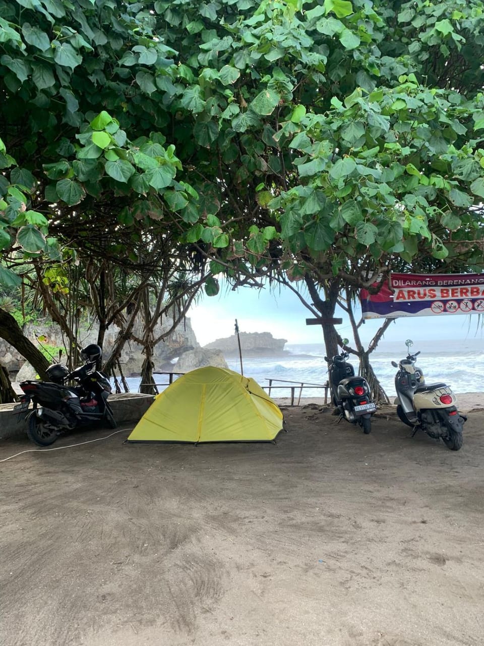 Glamour Camping Pantai Madasari Campground/ 
RV Resort in West Java