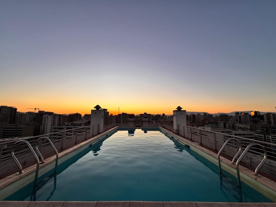 Natural landscape, Swimming pool, Sunrise, Sunset