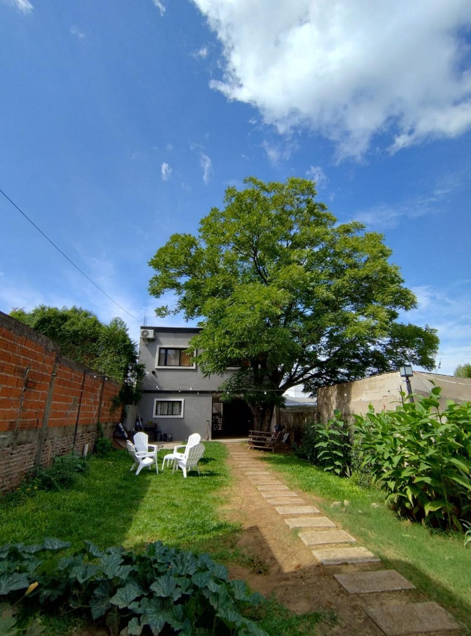 Property building, Garden