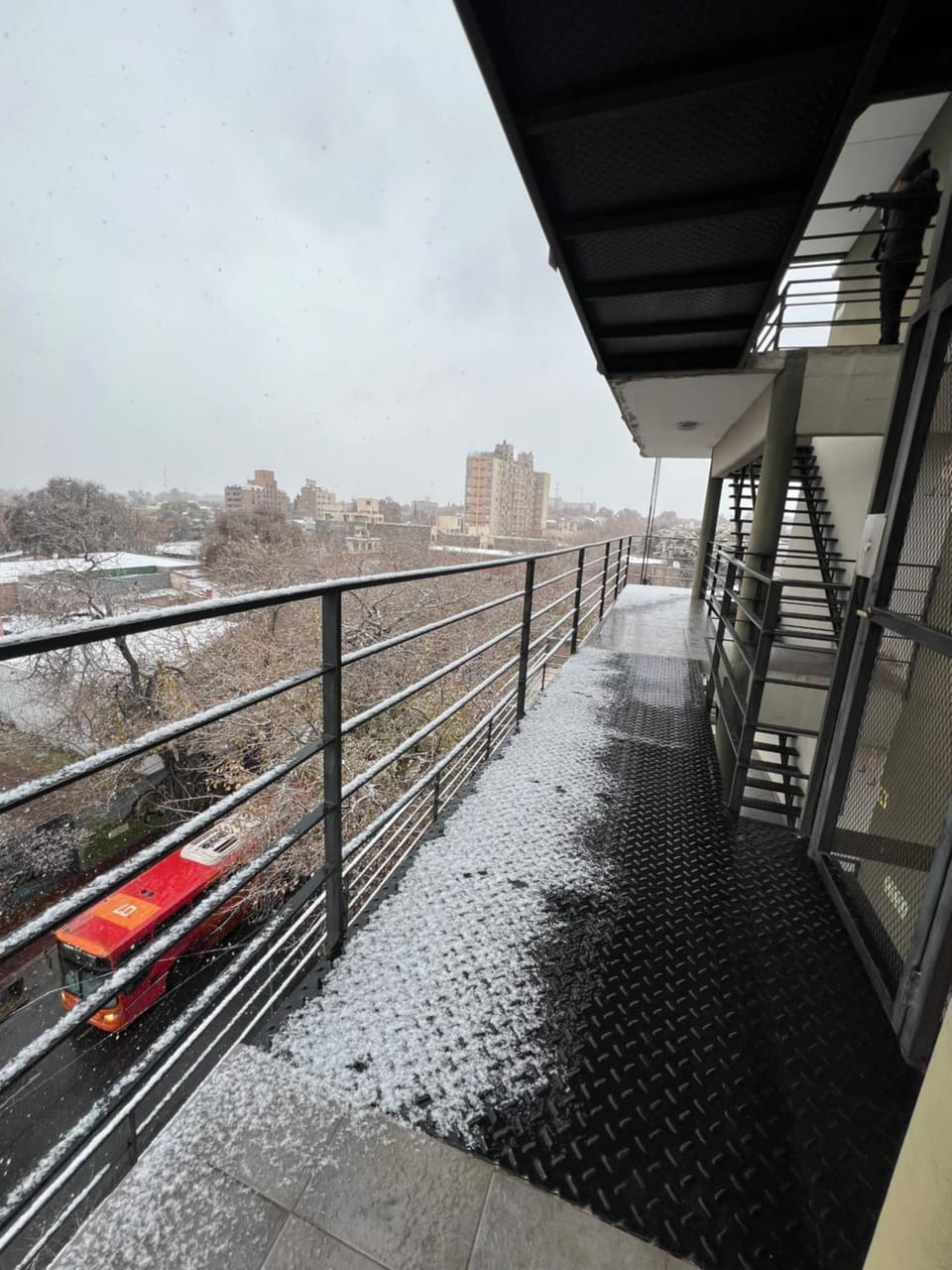 Winter, View (from property/room), Balcony/Terrace