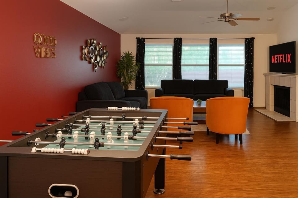 King Bed Foosball Perfect Crew Crash Pad! House in Little Elm