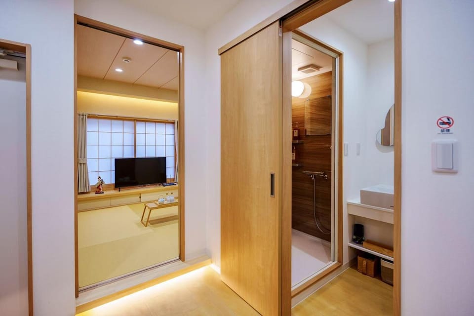 Ｍhotel301三ノ輪徒歩圏内上野銀座秋葉原六本木直通テレビ洗濯乾燥機完備東京下町の和風隠れ家観光に便利 Apartment in Japan