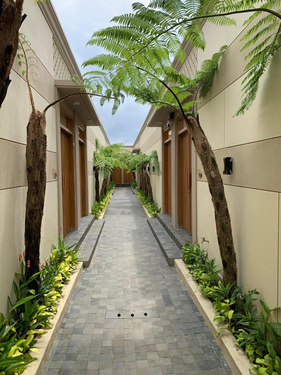 Property building, Garden