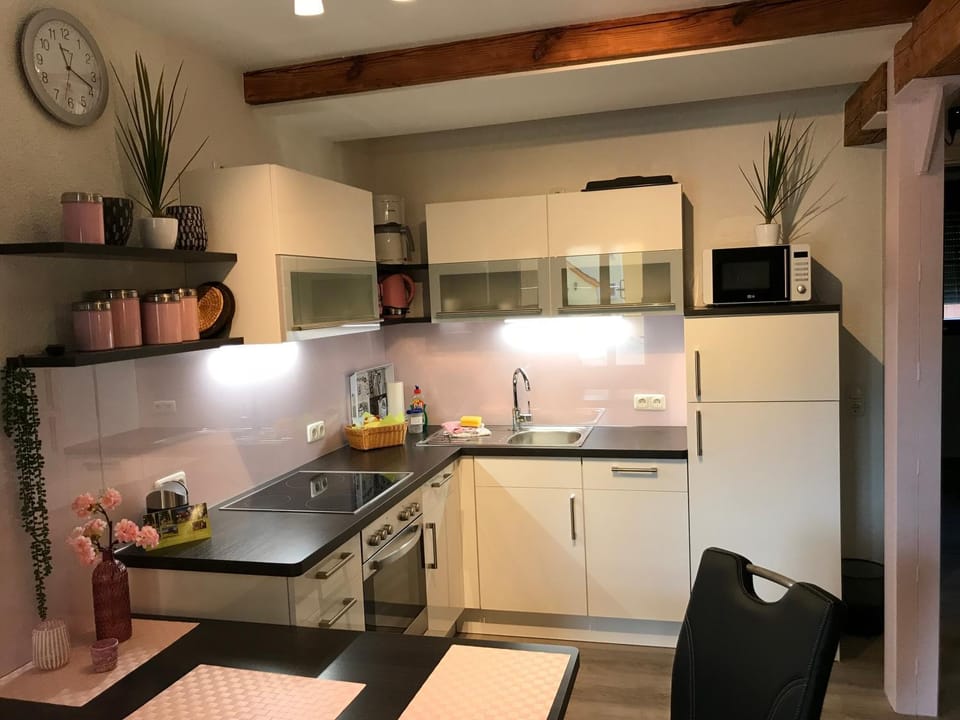 Kitchen or kitchenette, Dining area, dishwasher, oven, stove
