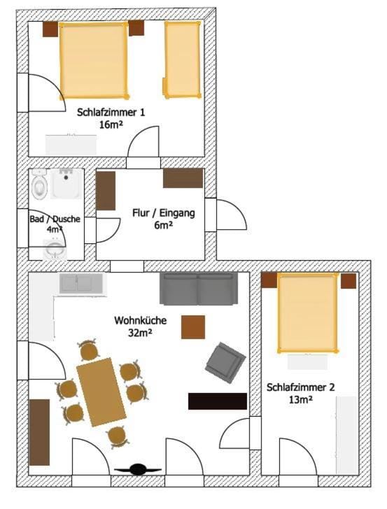 Ferienwohnung Arnoldshammer Apartment in Erzgebirgskreis