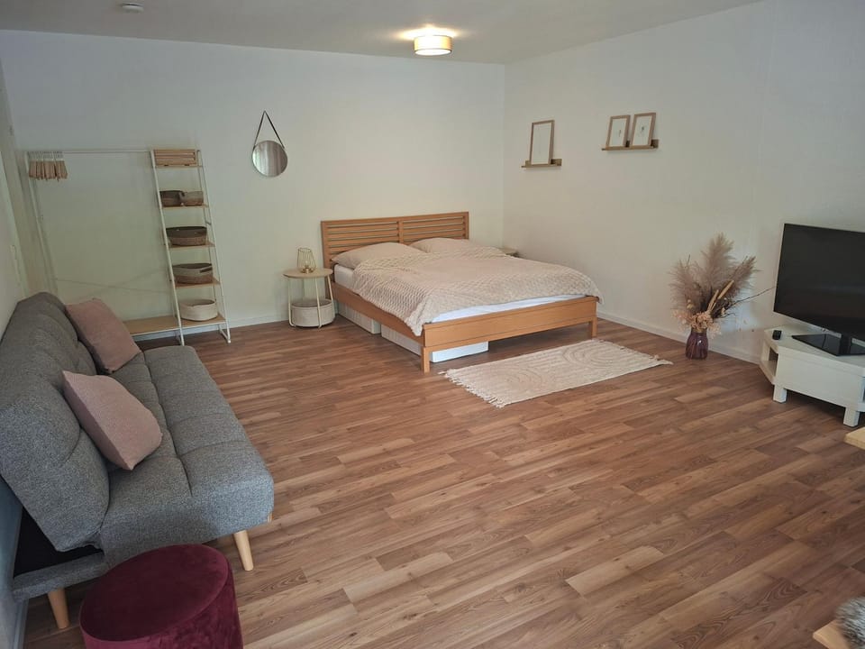 Living room, Bedroom