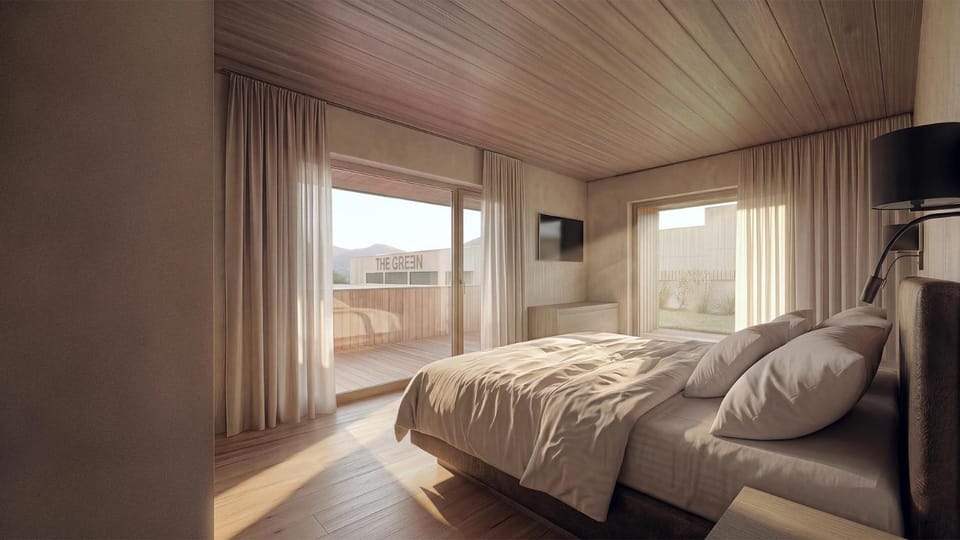 Bed, TV and multimedia, Photo of the whole room, Bedroom