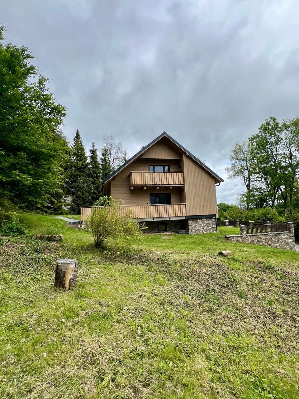 Property building, Garden, Garden view