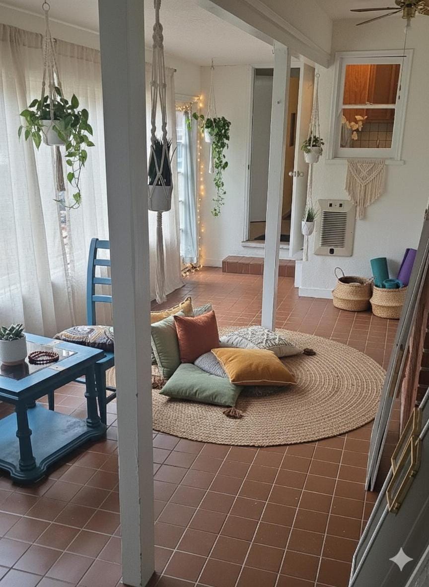 3BR 2B Boho Retreat with meditation room House in Modesto