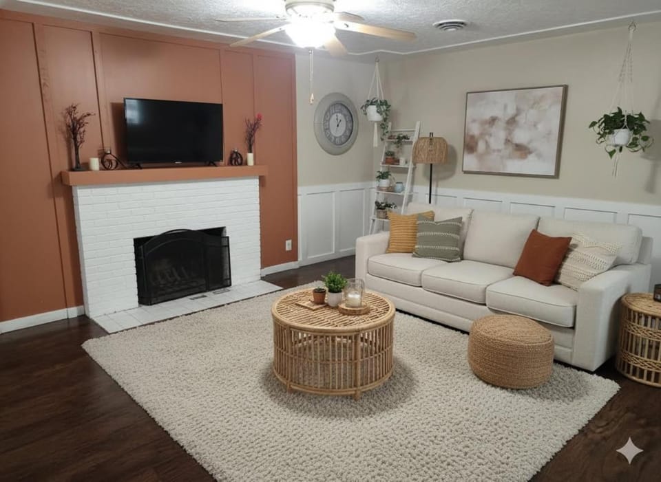 3BR 2B Boho Retreat with meditation room House in Modesto