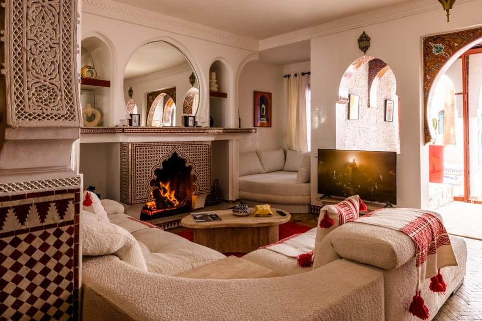 Maison Riad dans la Palmeraie de Marrakech avec piscine House in Marrakesh