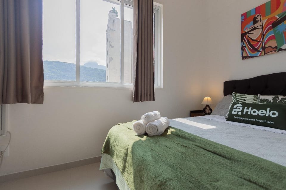 Confortável com vista para o Cristo Apartment in Rio de Janeiro