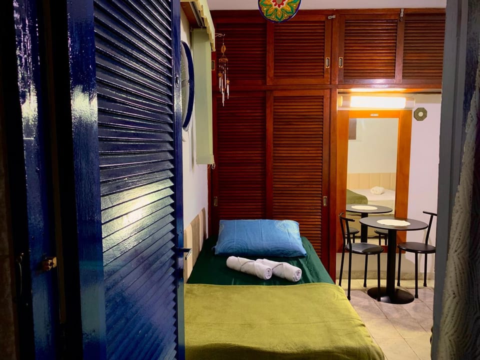 Bed, Living room, Photo of the whole room, Bedroom, towels, wardrobe
