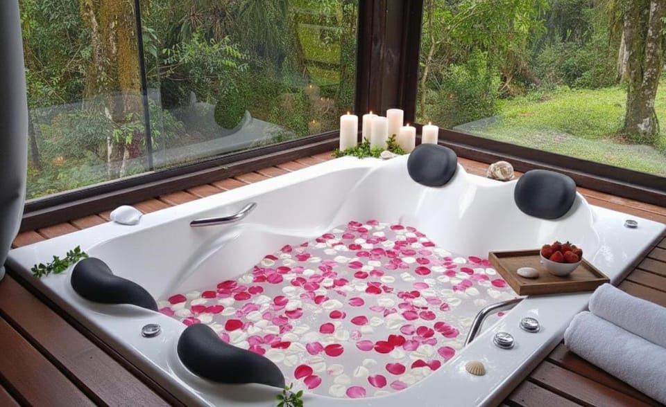 Natural landscape, Garden, Hot Tub