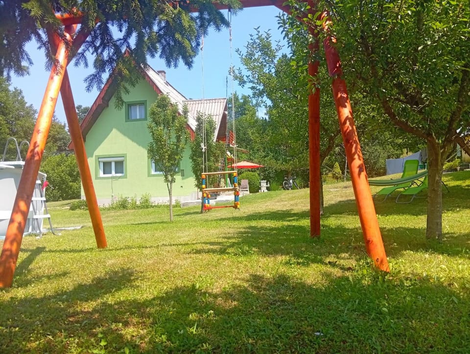 Property building, Garden view
