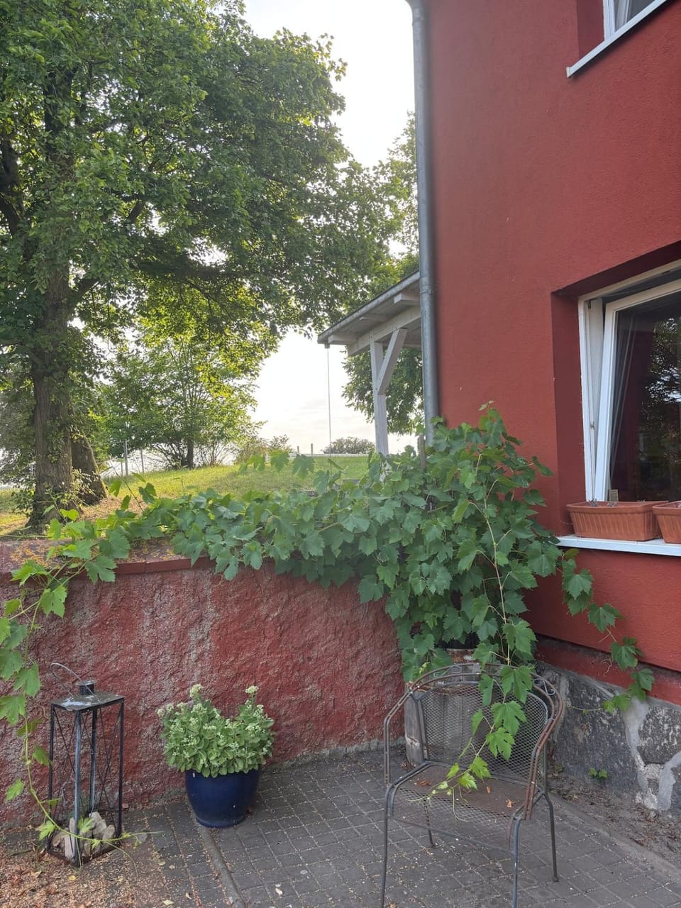 Property building, Garden view