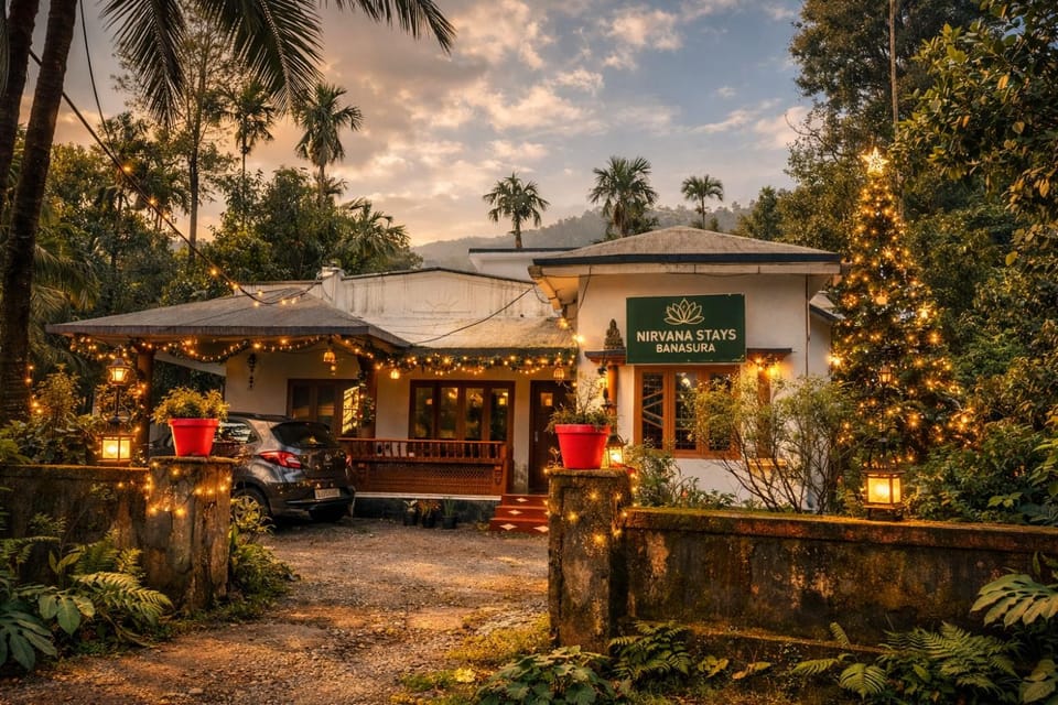 Nirvana Stays Banasura -Lotus House in Kerala