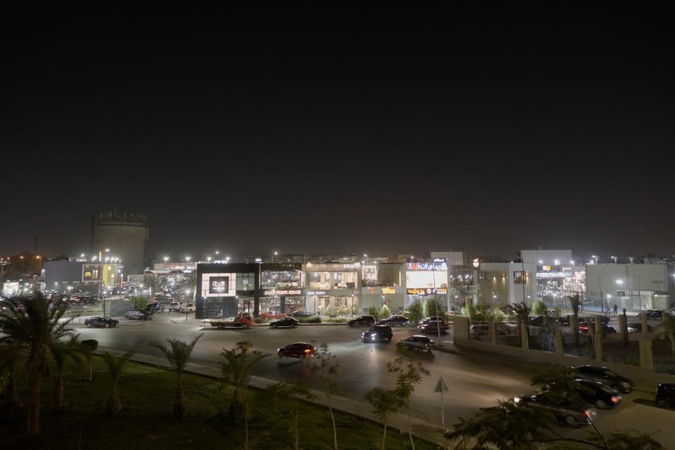Night, Bird's eye view, Street view, Location