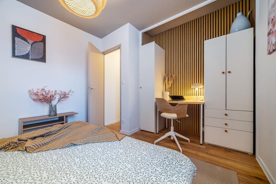 Disney 12 min - Gare 5min à pied - Self check-in Apartment in Île-de-France