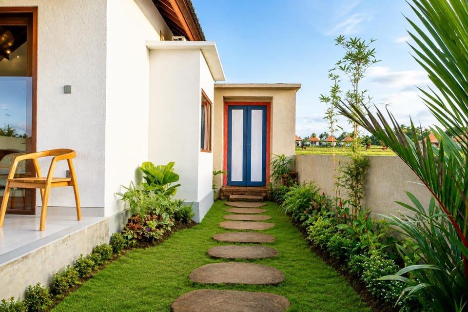 Property building, Garden