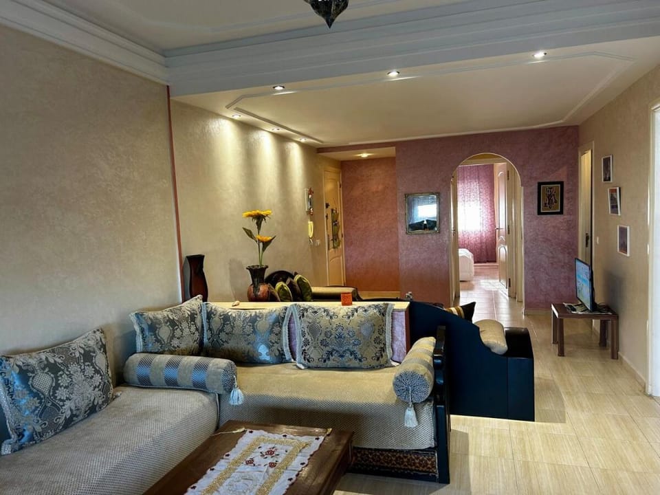 Agdal Central Spacious 2BR with Terrace Apartment in Rabat