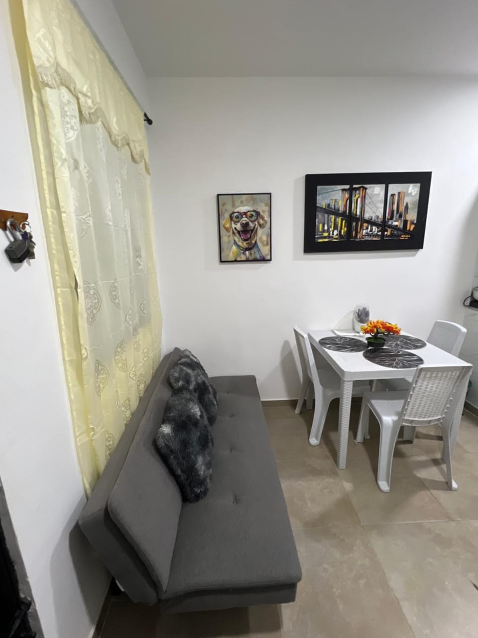 Living room, Seating area, Dining area