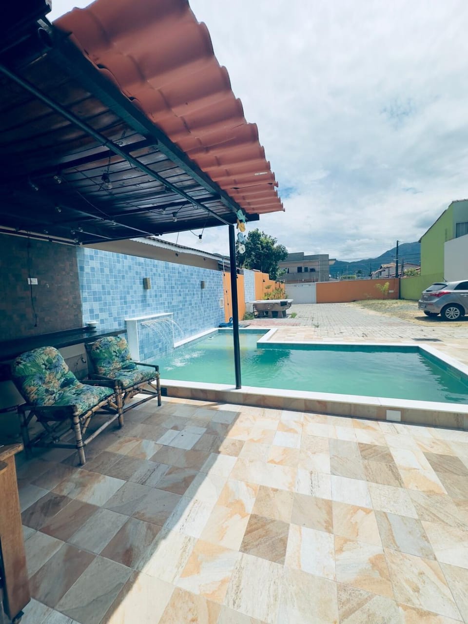 Espaço lazer completo com piscina na praia Peruíbe House in Peruíbe