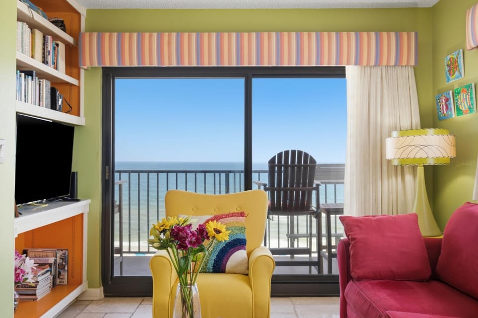 Thoughtfully Hosted Gulf-Front Retreat on Quiet Navarre Beach Apartment in Pensacola Beach