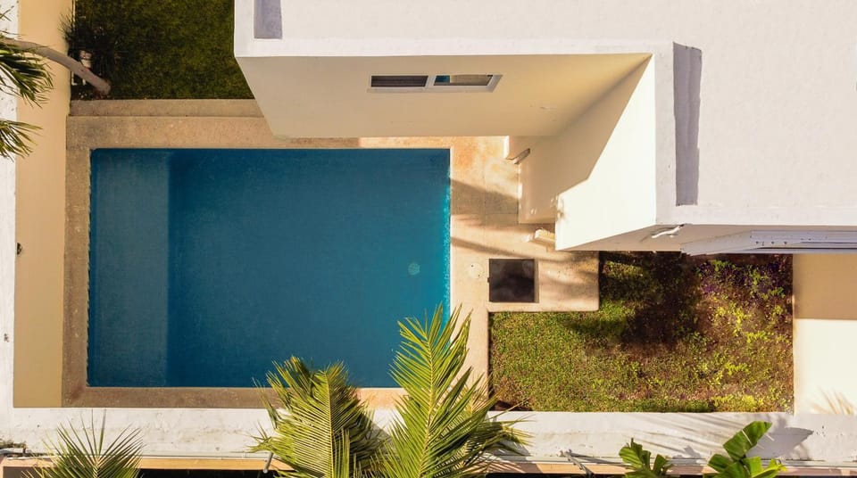 Property building, Garden, Swimming pool