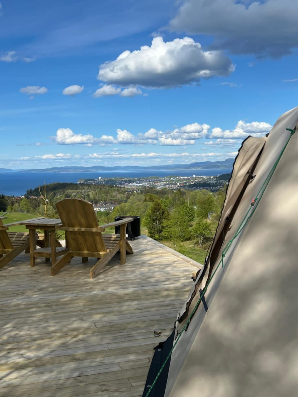 Torshaug glamping Luxury tent in Trondheim