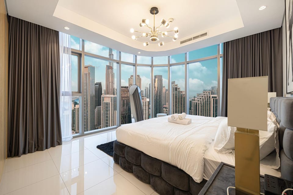 Bed, View (from property/room), Bedroom, City view, internet, air conditioner