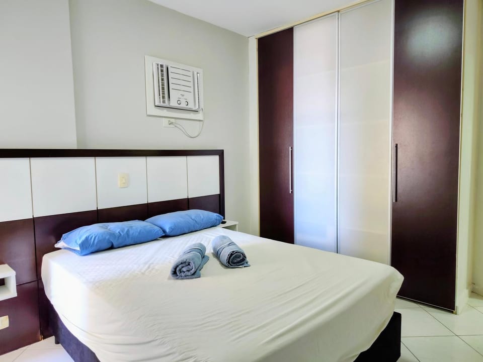 Bed, TV and multimedia, wardrobe, air conditioner