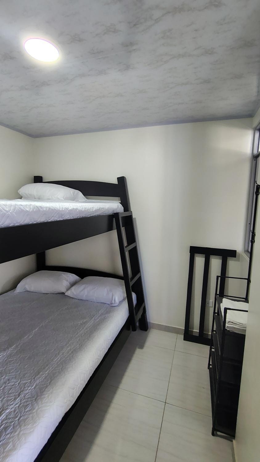 Bed, bunk bed
