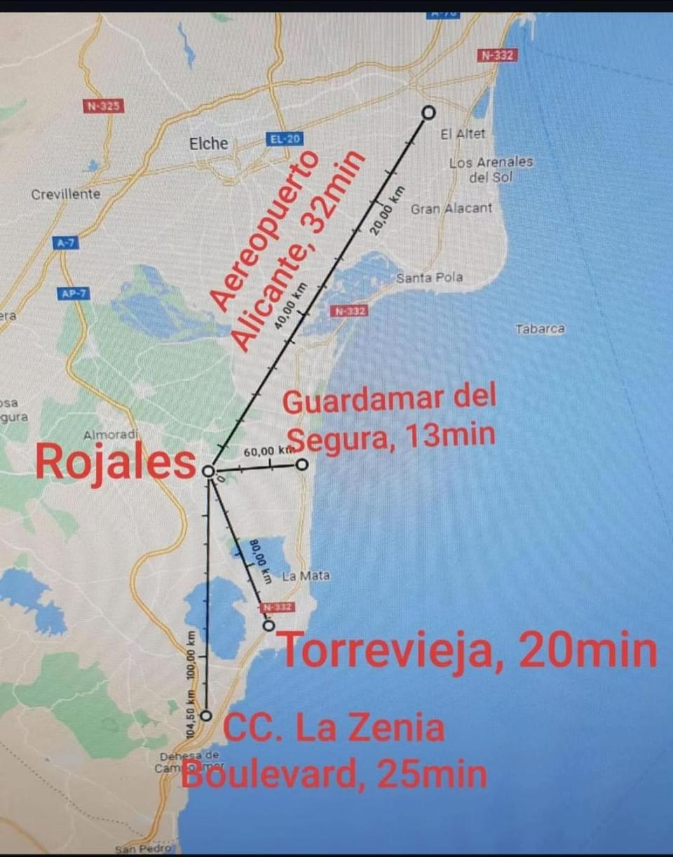 Area and facilities