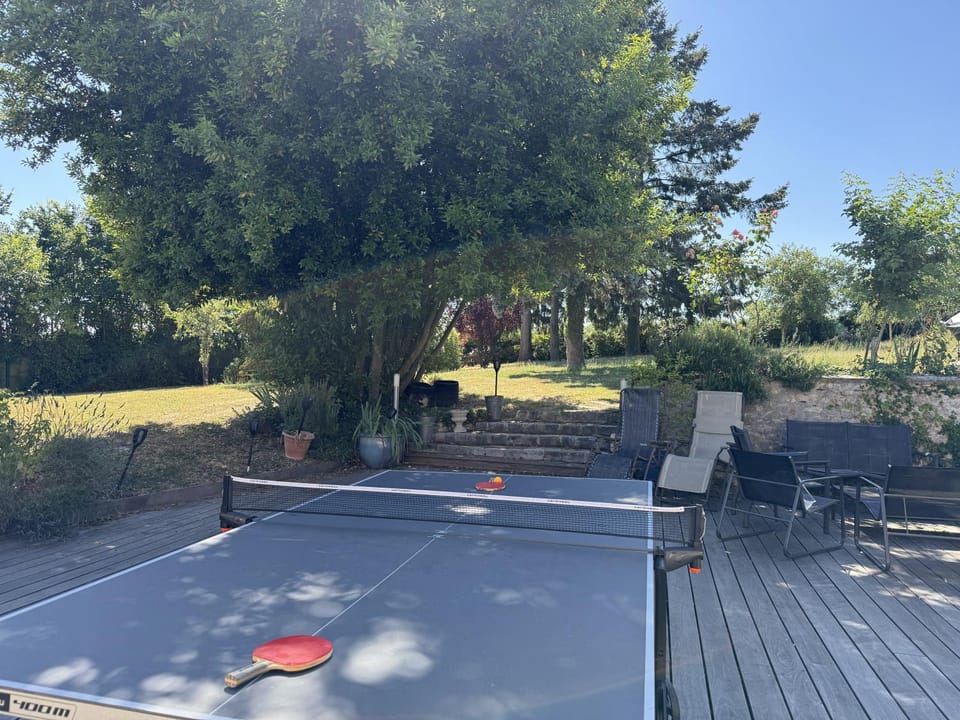 Patio, Table tennis, Table tennis, Balcony/Terrace