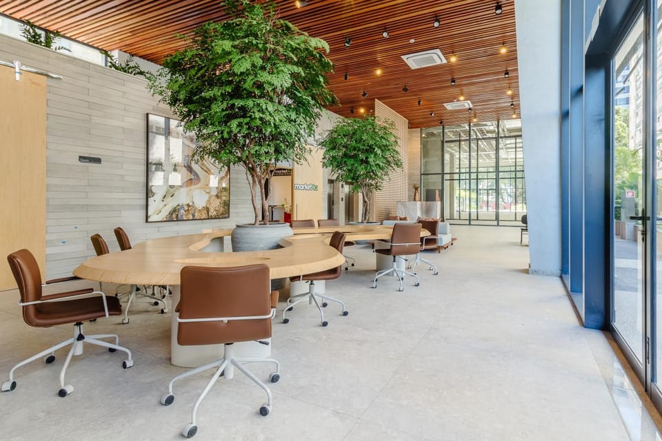 Living room, Business facilities